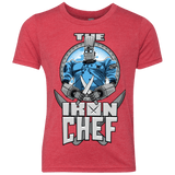 T-Shirts Vintage Red / YXS Iron Giant Chef Youth Triblend T-Shirt