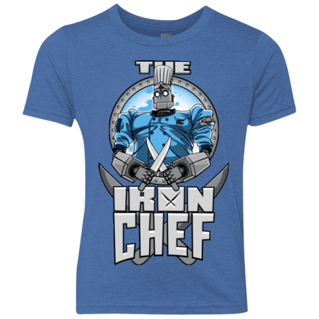 T-Shirts Vintage Royal / YXS Iron Giant Chef Youth Triblend T-Shirt