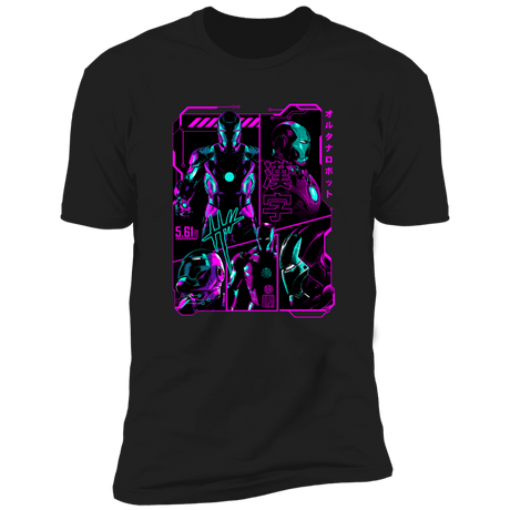 T-Shirts Black / X-Small Iron Manga Men's Premium T-Shirt