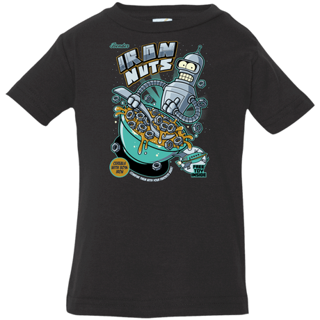 T-Shirts Black / 6 Months Iron Nuts Infant Premium T-Shirt