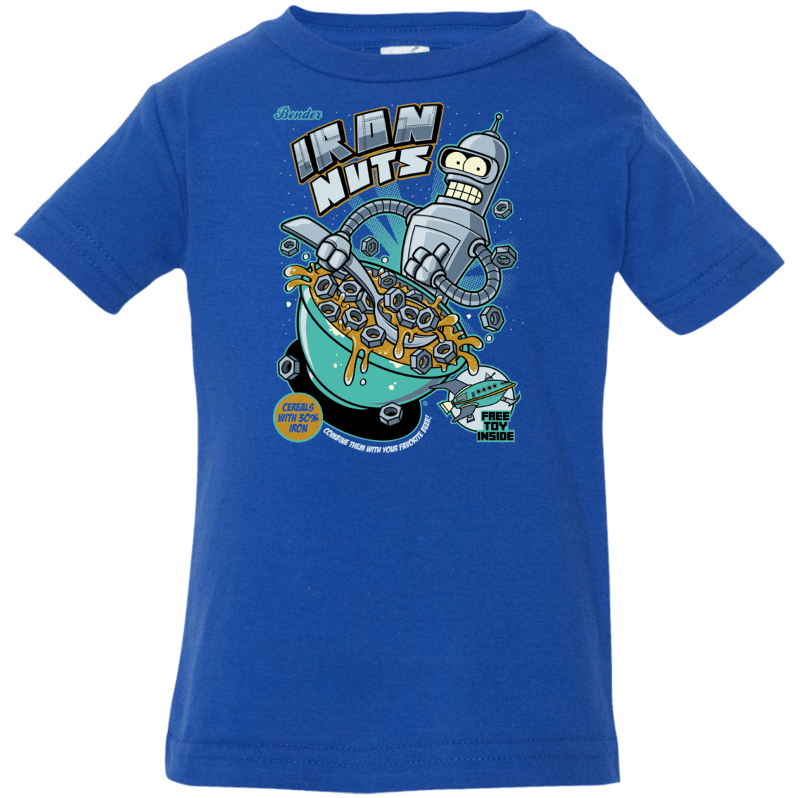 T-Shirts Royal / 6 Months Iron Nuts Infant Premium T-Shirt