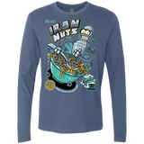 T-Shirts Indigo / S Iron Nuts Men's Premium Long Sleeve