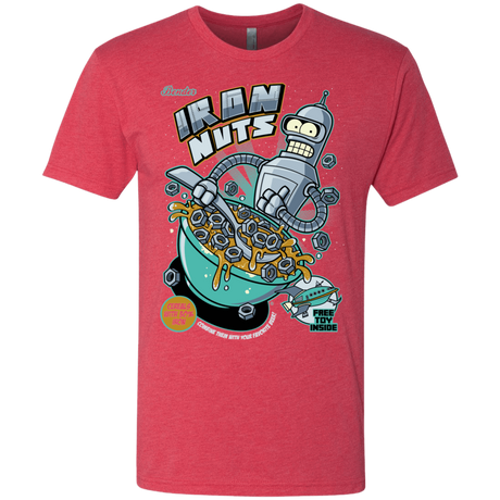 T-Shirts Vintage Red / S Iron Nuts Men's Triblend T-Shirt