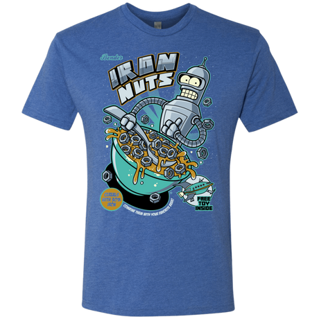 T-Shirts Vintage Royal / S Iron Nuts Men's Triblend T-Shirt