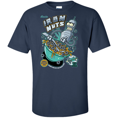 T-Shirts Navy / XLT Iron Nuts Tall T-Shirt