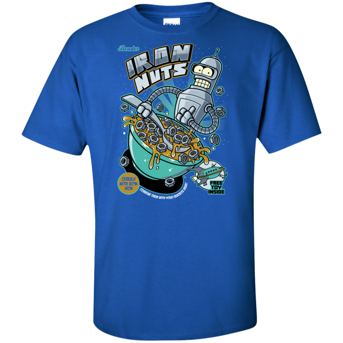 T-Shirts Royal / XLT Iron Nuts Tall T-Shirt