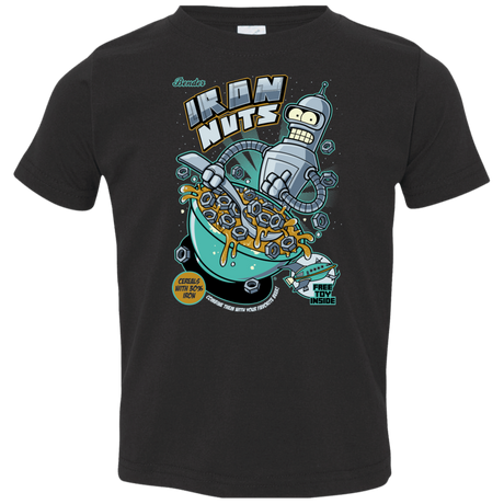 T-Shirts Black / 2T Iron Nuts Toddler Premium T-Shirt