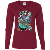 T-Shirts Cardinal / S Iron Nuts Women's Long Sleeve T-Shirt