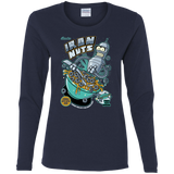 T-Shirts Navy / S Iron Nuts Women's Long Sleeve T-Shirt