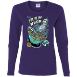 T-Shirts Purple / S Iron Nuts Women's Long Sleeve T-Shirt