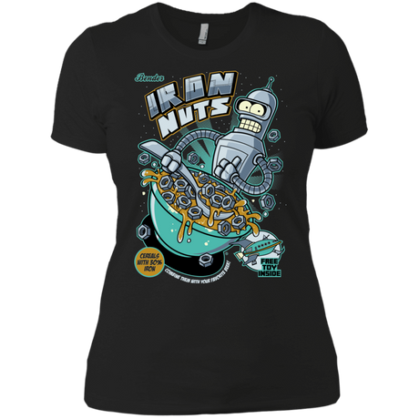 T-Shirts Black / X-Small Iron Nuts Women's Premium T-Shirt