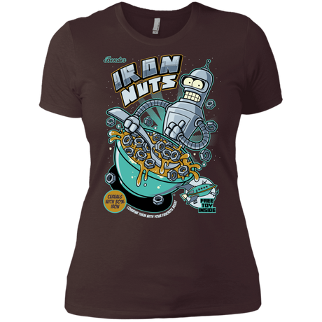 T-Shirts Dark Chocolate / X-Small Iron Nuts Women's Premium T-Shirt