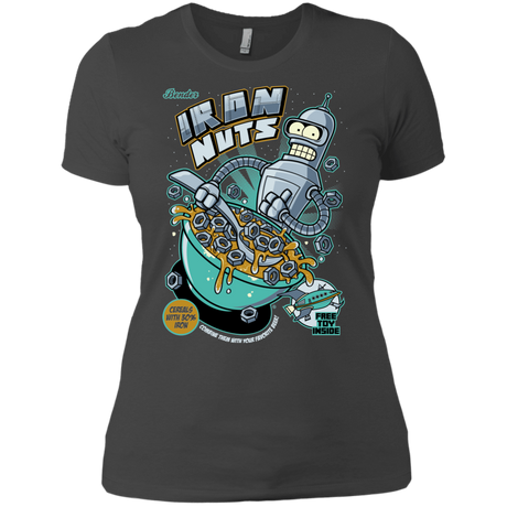 T-Shirts Heavy Metal / X-Small Iron Nuts Women's Premium T-Shirt