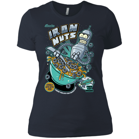 T-Shirts Indigo / X-Small Iron Nuts Women's Premium T-Shirt