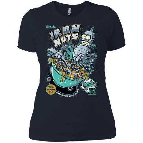 T-Shirts Midnight Navy / X-Small Iron Nuts Women's Premium T-Shirt