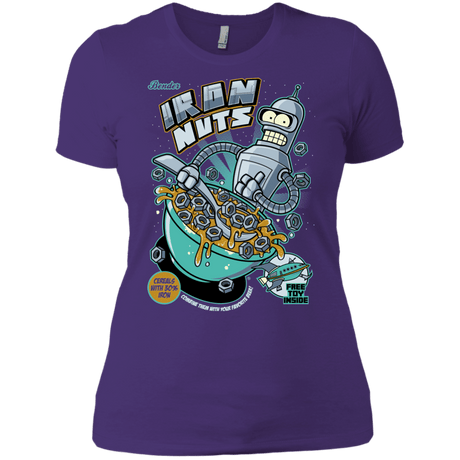 T-Shirts Purple Rush/ / X-Small Iron Nuts Women's Premium T-Shirt
