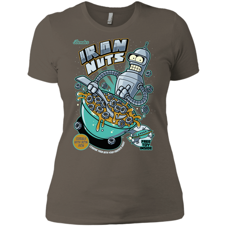 T-Shirts Warm Grey / X-Small Iron Nuts Women's Premium T-Shirt