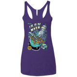 T-Shirts Purple Rush / X-Small Iron Nuts Women's Triblend Racerback Tank