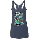 T-Shirts Vintage Navy / X-Small Iron Nuts Women's Triblend Racerback Tank
