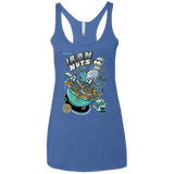 T-Shirts Vintage Royal / X-Small Iron Nuts Women's Triblend Racerback Tank