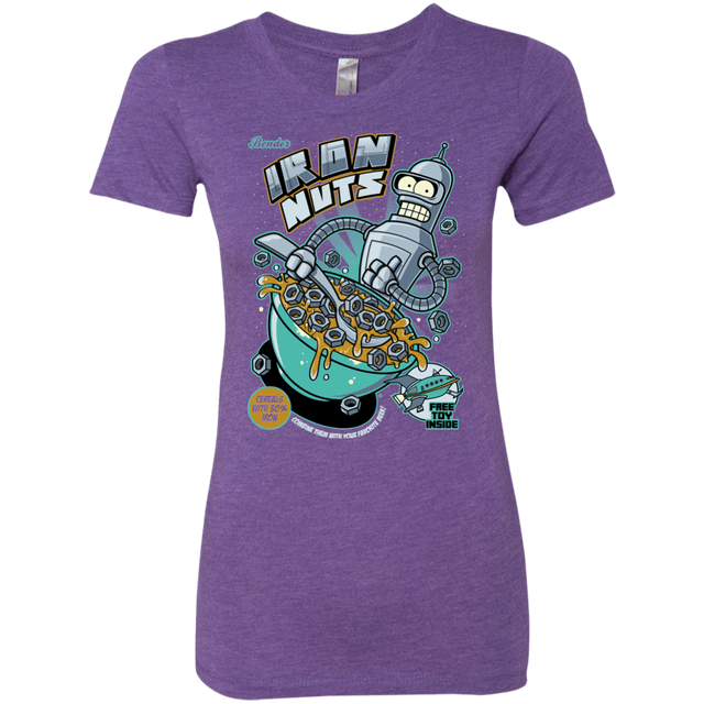 T-Shirts Purple Rush / S Iron Nuts Women's Triblend T-Shirt