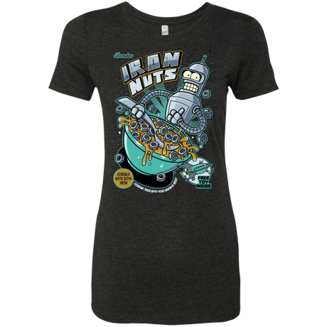 T-Shirts Vintage Black / S Iron Nuts Women's Triblend T-Shirt