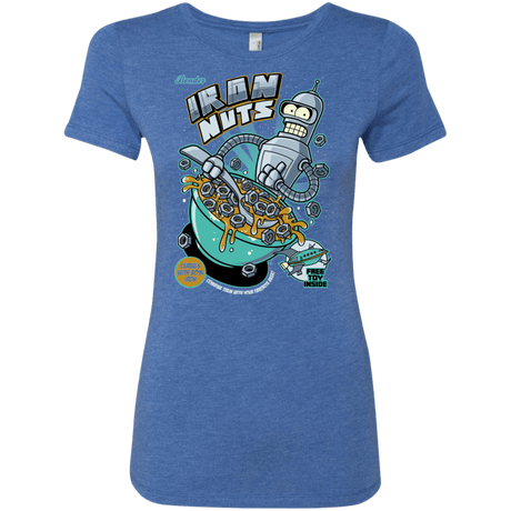 T-Shirts Vintage Royal / S Iron Nuts Women's Triblend T-Shirt
