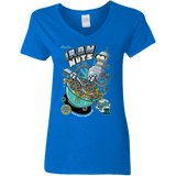 T-Shirts Royal / S Iron Nuts Women's V-Neck T-Shirt