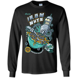 T-Shirts Black / YS Iron Nuts Youth Long Sleeve T-Shirt