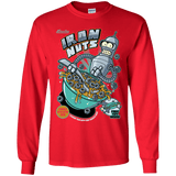 T-Shirts Red / YS Iron Nuts Youth Long Sleeve T-Shirt