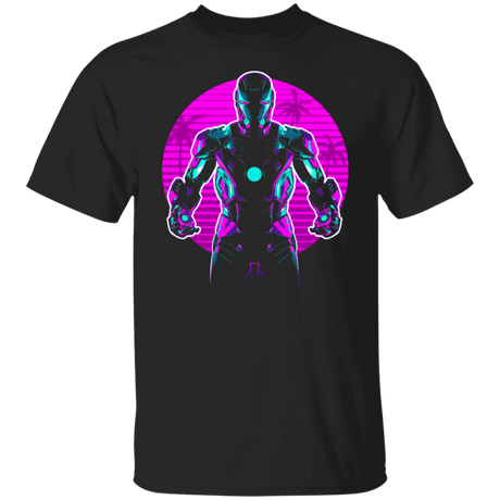 T-Shirts Black / S Iron Retro T-Shirt