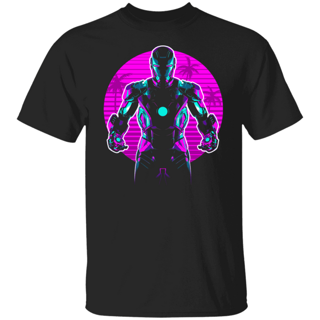 T-Shirts Black / S Iron Retro T-Shirt