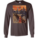 T-Shirts Dark Chocolate / S Iron Scream Men's Long Sleeve T-Shirt