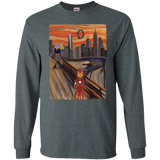 T-Shirts Dark Heather / S Iron Scream Men's Long Sleeve T-Shirt