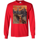 T-Shirts Red / S Iron Scream Men's Long Sleeve T-Shirt