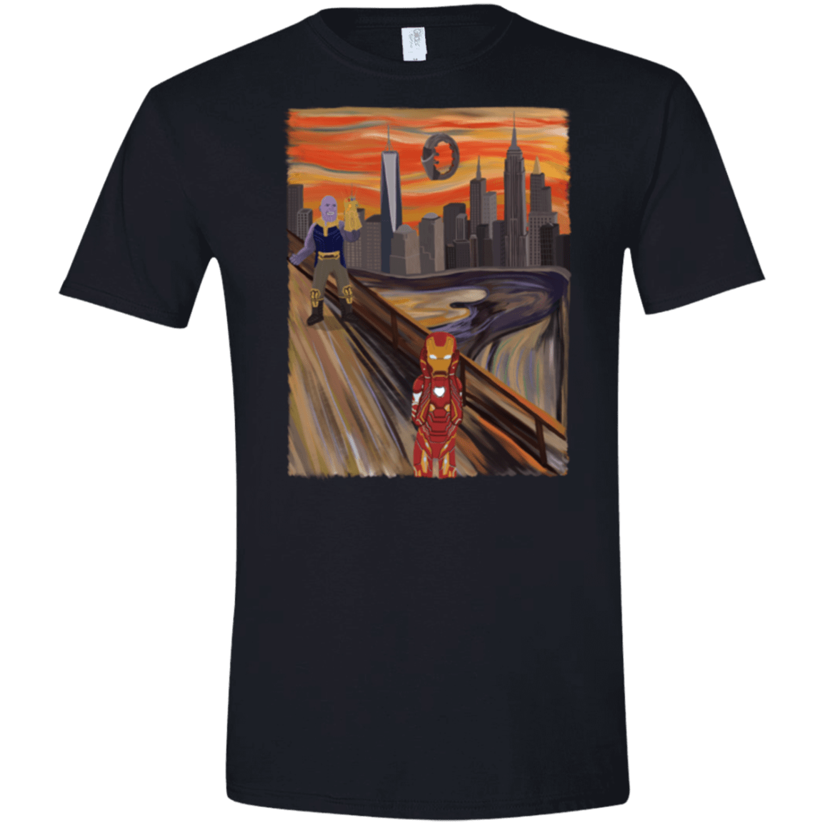 T-Shirts Black / X-Small Iron Scream Men's Semi-Fitted Softstyle