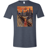 T-Shirts Heather Navy / S Iron Scream Men's Semi-Fitted Softstyle