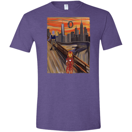 T-Shirts Heather Purple / S Iron Scream Men's Semi-Fitted Softstyle