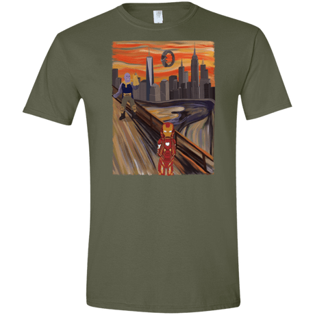 T-Shirts Military Green / S Iron Scream Men's Semi-Fitted Softstyle