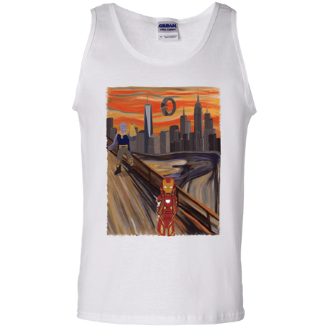 T-Shirts White / S Iron Scream Men's Tank Top