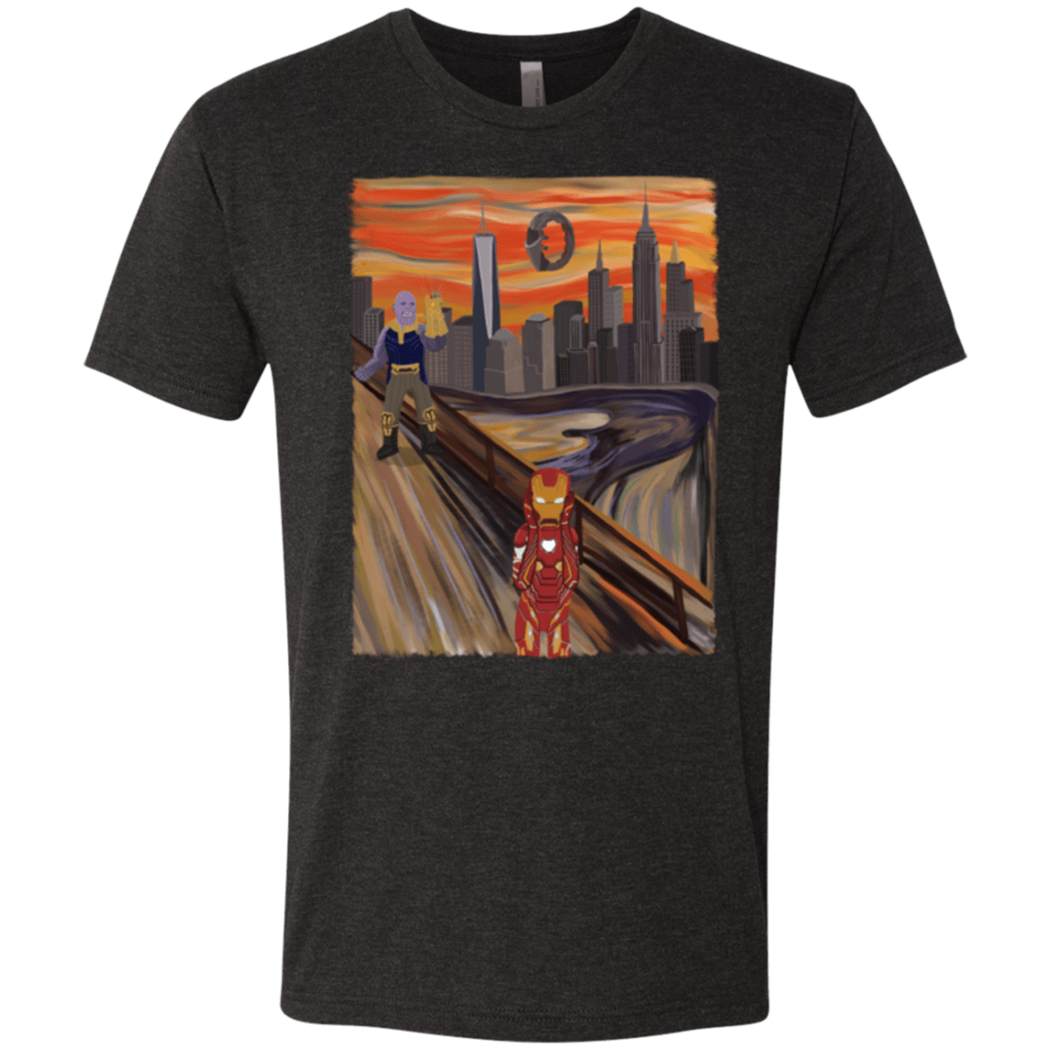 T-Shirts Vintage Black / S Iron Scream Men's Triblend T-Shirt