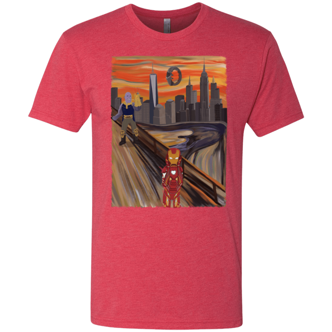 T-Shirts Vintage Red / S Iron Scream Men's Triblend T-Shirt