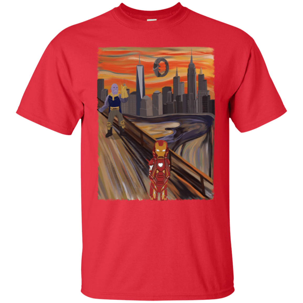 T-Shirts Red / S Iron Scream T-Shirt