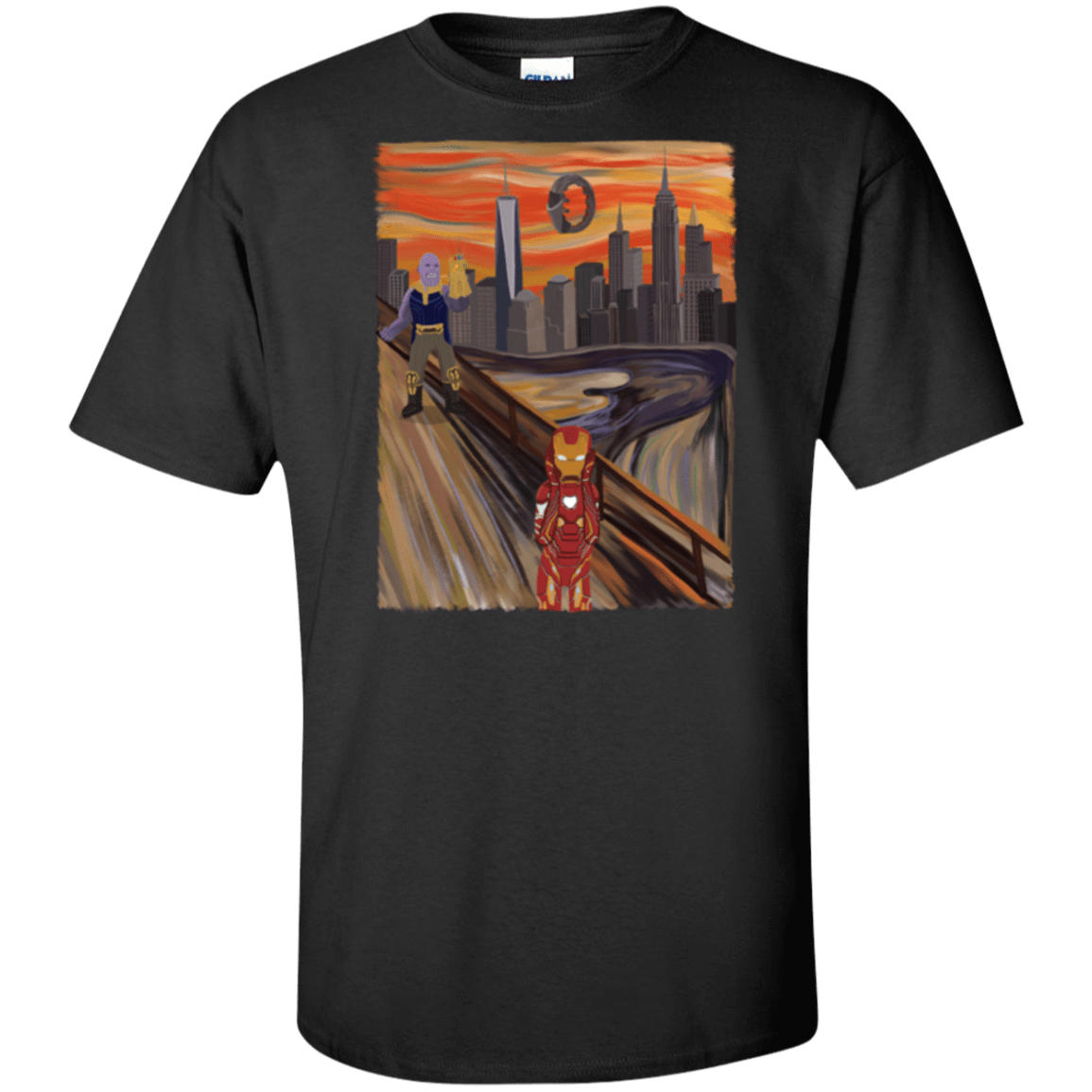 T-Shirts Black / XLT Iron Scream Tall T-Shirt