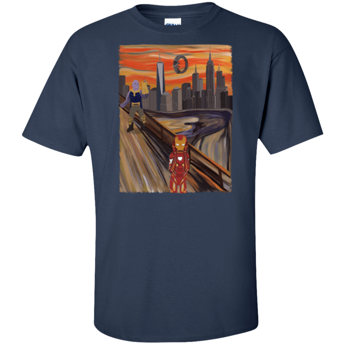 T-Shirts Navy / XLT Iron Scream Tall T-Shirt