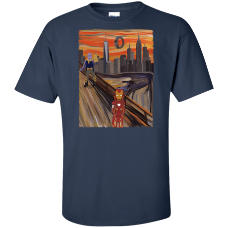 T-Shirts Navy / XLT Iron Scream Tall T-Shirt