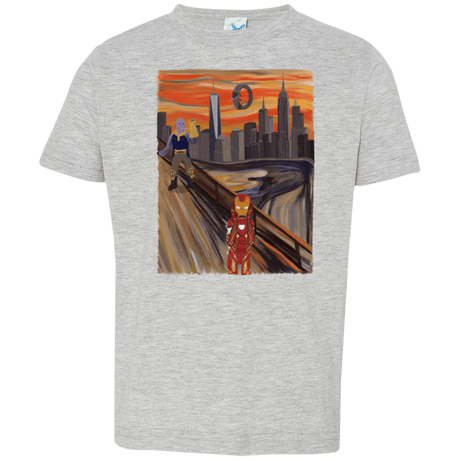 T-Shirts Heather Grey / 2T Iron Scream Toddler Premium T-Shirt