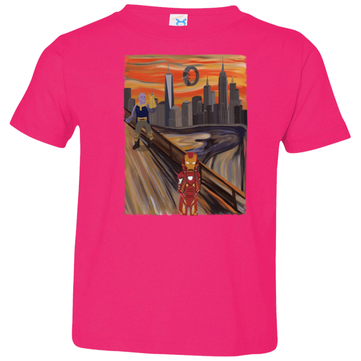 T-Shirts Hot Pink / 2T Iron Scream Toddler Premium T-Shirt