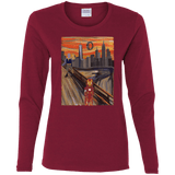 T-Shirts Cardinal / S Iron Scream Women's Long Sleeve T-Shirt