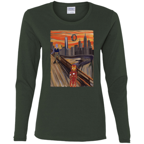 T-Shirts Forest / S Iron Scream Women's Long Sleeve T-Shirt